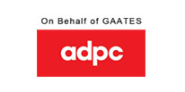 On behalf of GAATES ADPC logo